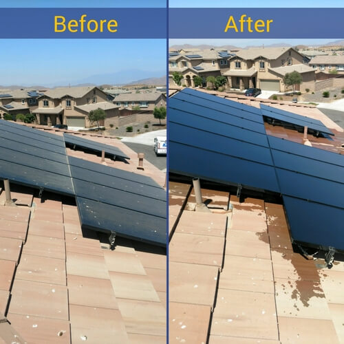 1 Solar Panel Cleaning in Arizona - Olsen Brothers Cleaning