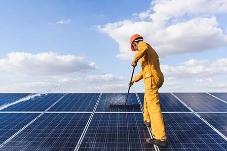 Solar Panel Cleaning In Riverside Ca